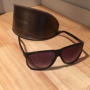 GUCCI unisex black aviators- 💯 % authentic